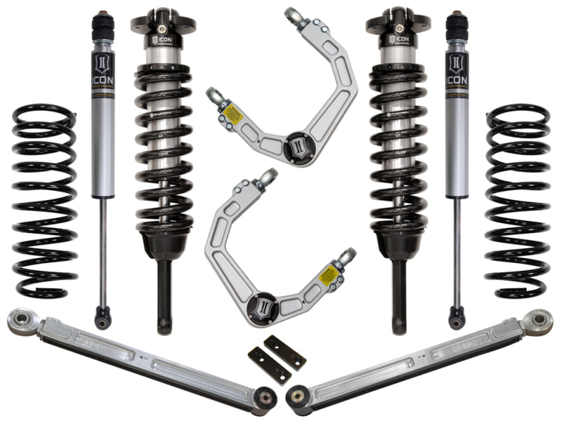 ICON 03-09 Toyota 4Runner/FJ 0-3.5in Stage 3 Suspension System w/Billet Uca for offroad performance upgrades