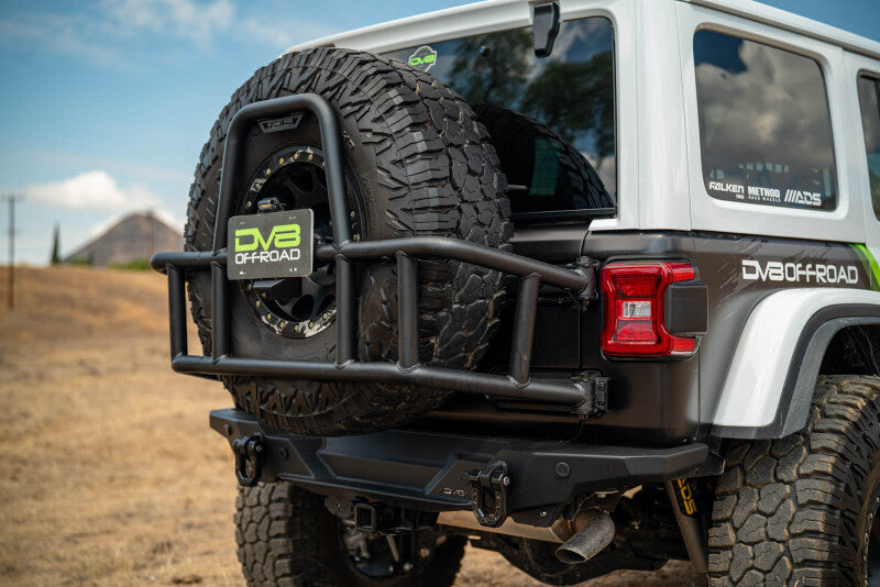 DV8 18-25 Jeep Wrangler JL Body Mounted Tire Carrier Secondary image
