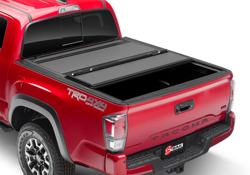 BAK 2024 Toyota Tacoma 6ft Bed BAKFlip MX4 Bed Cover installed
