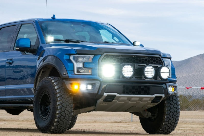 Rigid Industries 360-Series 9in LED Off-Road Spot Beam - RGBW on truck