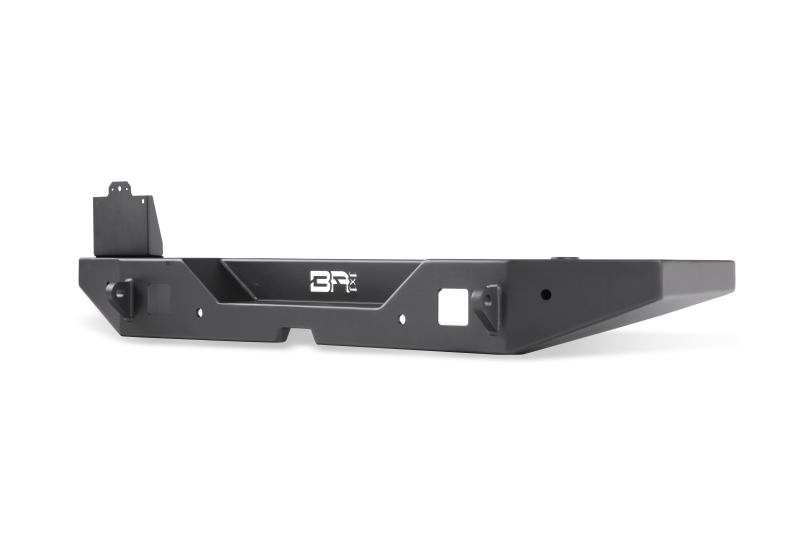 Body Armor 4x4 2018+ Jeep Wrangler Full Width Rear Bumper w/ Tire Carrier Mount for offroad performance upgrades