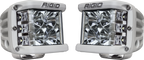 Rigid Industries D-SS - Flood - Set of 2 - White Housing for offroad lighting.