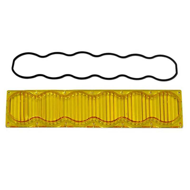 Baja Designs OnX6 Wide Driving Lens Kit - Amber with gasket
