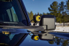 KC HiLiTES 2021+ Ford Bronco Ditch Light Mounting Bracket Set on truck