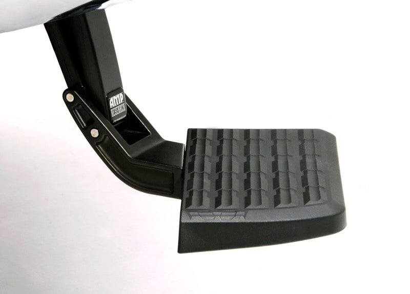 AMP Research 2005-2015 Toyota Tacoma BedStep - Black close-up, offroad accessories