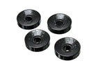 Energy Suspension 06-11 Honda Civic SI Black Rear Shock Upper Bushing Set.
