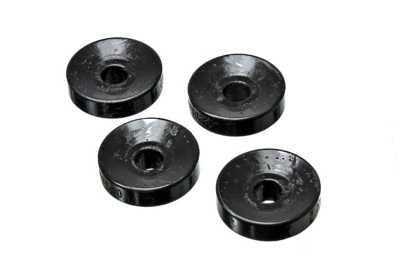 Energy Suspension 06-11 Honda Civic SI Black Rear Shock Upper Bushing Set.