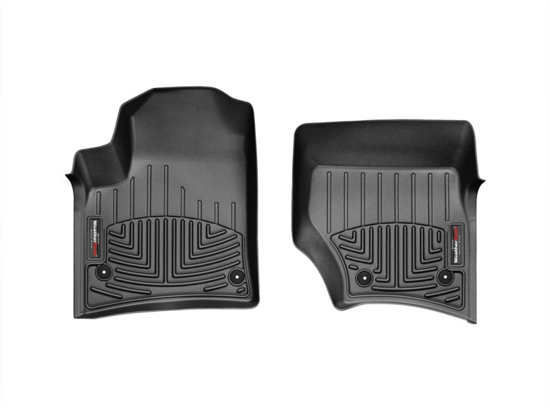 WeatherTech 03-10 Porsche Cayenne Front FloorLiner - Black for offroad performance upgrades