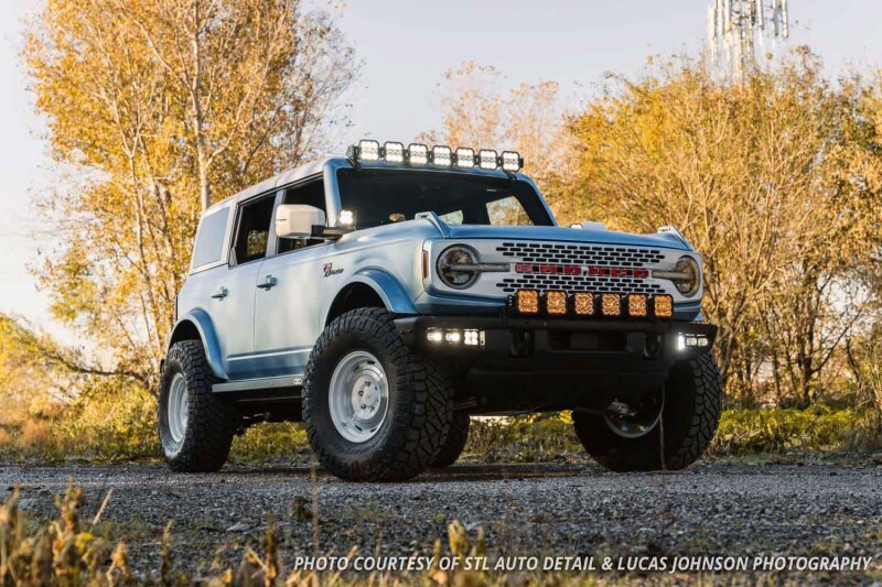 Diode Dynamics Bronco SS5 6-Pod CrossLink Grille Lightbar Kit Sport - Yellow Combo Secondary image