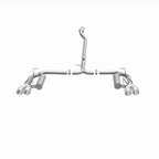 MagnaFlow 18-19 Toyota Camry XSE 2.5L (FWD) Street Series Cat-Back Exhaust w/4in Polished Quad Tips