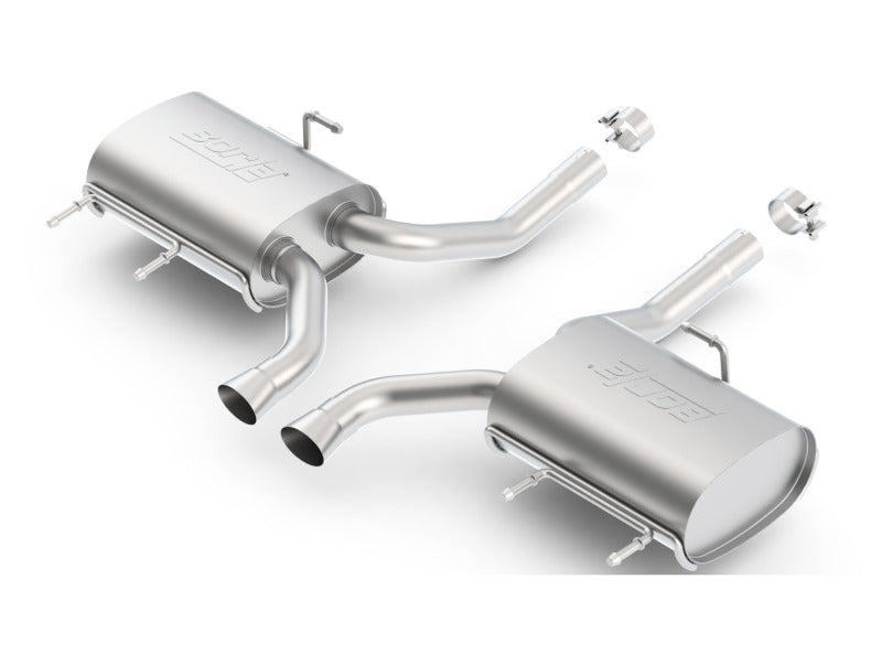 Borla 11-14 CTS Coupe V6 3.6L AT RWD/AWD Dual Ctr Rear Exit Touring Exhaust (REAR SECTION ONLY) Main image