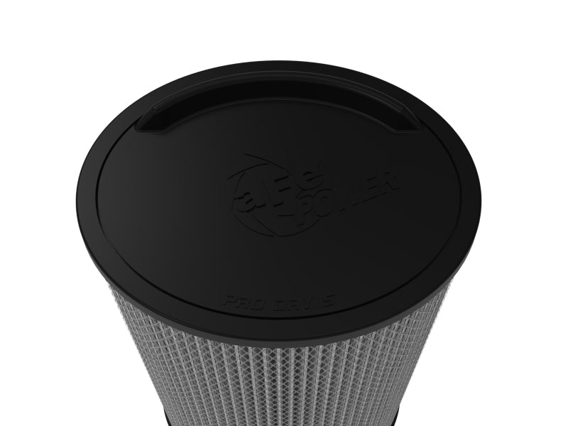 aFe Magnum FLOW Pro DRY S Air Filter (6.75x5)in F x (9.25x7.5)in B x (7.75x6)in T x 18in H Secondary image
