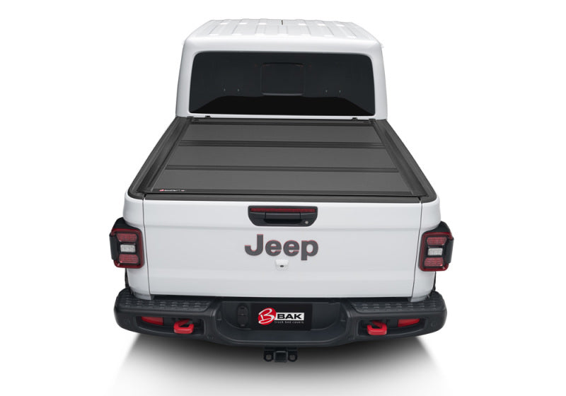 BAK 2020 Jeep Gladiator 5ft Bed BAKFlip MX4 on truck