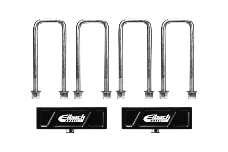 Eibach 16-23 Toyota Tacoma V6 3.5L Pro-Truck 1.5in Rear Lift Block kit components for offroad performance upgrades.