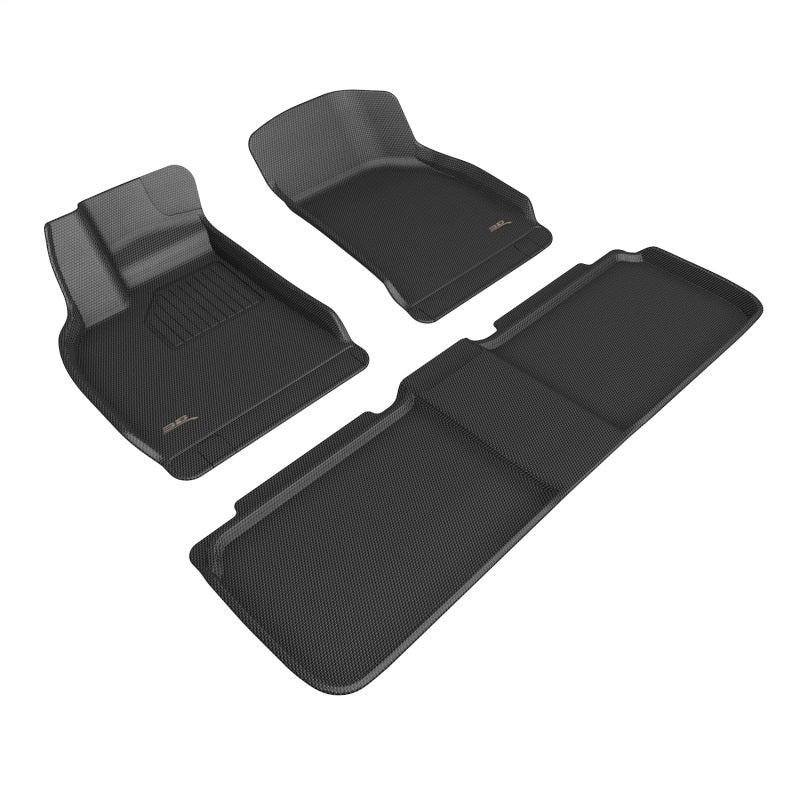 3D MAXpider 22-23 Lucid Air Kagu Floor Mat- Black R1 R2 Main image