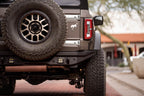 DV8 Offroad 21-22 Ford Bronco FS-15 Series Rear Bumper with spare tire and flush mount lights
