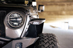 DV8 Offroad 18-23 Jeep Wrangler JL Slim Fender Flares close-up