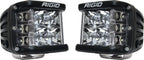 Rigid Industries D-SS - Spot - Set of 2 - Black Housing for offroad lighting and electrical