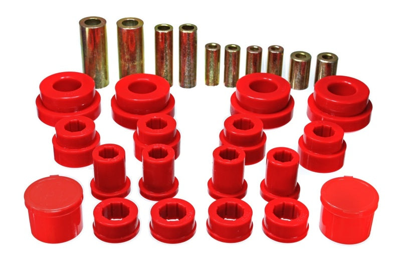 Energy Suspension 02-09 350Z / 03-07 Infiniti G35 Red Front Control Arm Bushing Set Secondary image
