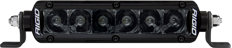 Rigid Industries 6in SR Series Spot - Midnight Edition LED light for offroad lighting.