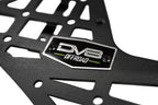 DV8 Offroad 22-23 Toyota Tundra Center Console Molle Panels/Device Mount close-up view.