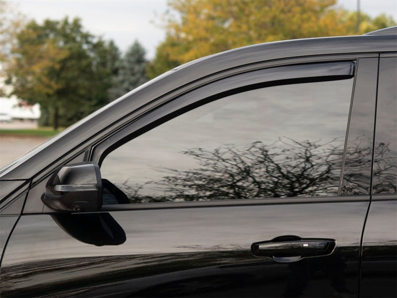 WeatherTech 18-23 Chevrolet Traverse Front Side Window Deflectors - Dark Tint Secondary image