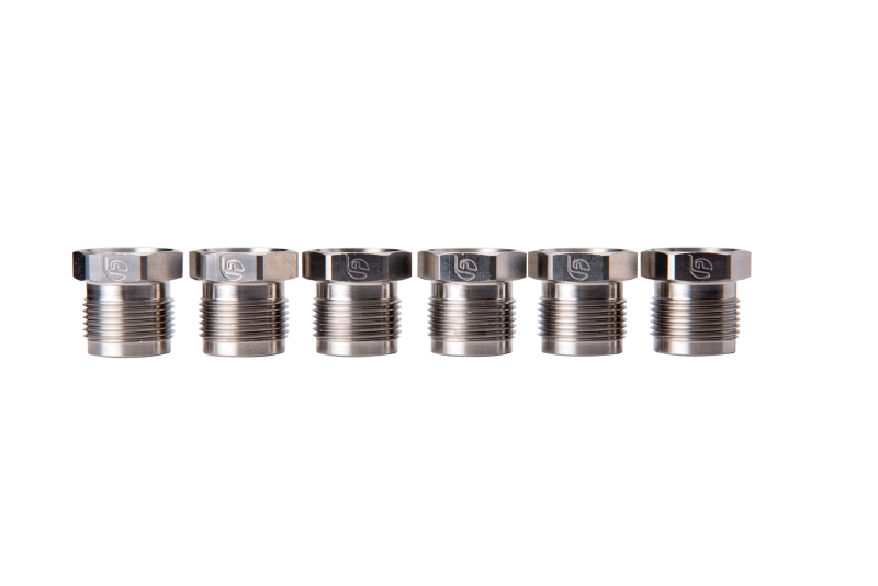 Fleece Performance 03-22 Dodge 2500/3500 5.9L/6.7L Stainless Steel Fuel Supply Tube Nuts Secondary image
