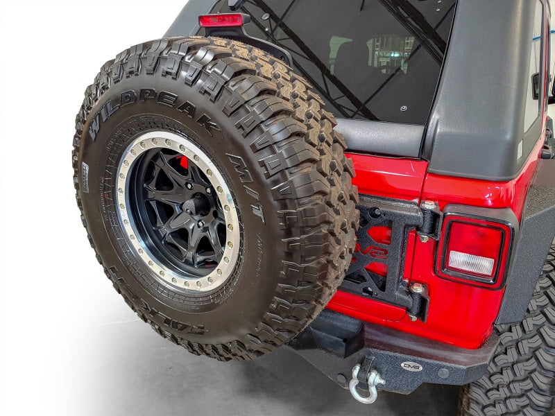 DV8 Offroad 2018+ Jeep Wrangler Tire Carrier Secondary image