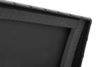 Deezee Universal Tool Box - Red Crossover - Single Lid Black BT Pull Handle (Low/Txt Blk) side view interior detail