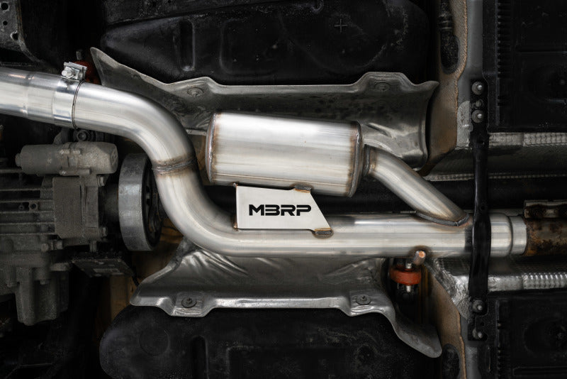 MBRP 15-18 Audi S3 304SS 3in Quad Split Rear Exit C/B System Secondary image