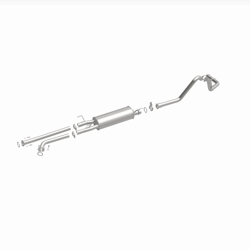 MagnaFlow BRE Exhaust Kit 07-09 Nissan Tundra 5.7L parts including gaskets and clamps for offroad performance upgrades.