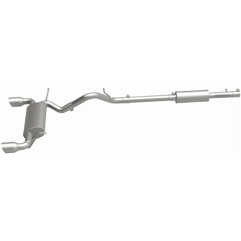 MagnaFlow Cat-Back 12-16 Jeep Wrangler GT 3.6L V6 Black Tips performance exhaust system