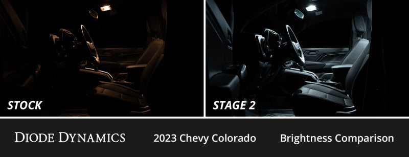 Diode Dynamics 2023+ Chevrolet Colorado Interior LED Kit Cool White Stage 1 Secondary image