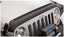 Bushwacker 07-18 Jeep Wrangler (JK) / (JK) Unlimited Trail Armor Hood Guard - Black on Jeep with winch.