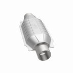 MagnaFlow Conv Universal 2.5 inch T2 Rear stainless steel catalytic converter for offroad performance upgrades.