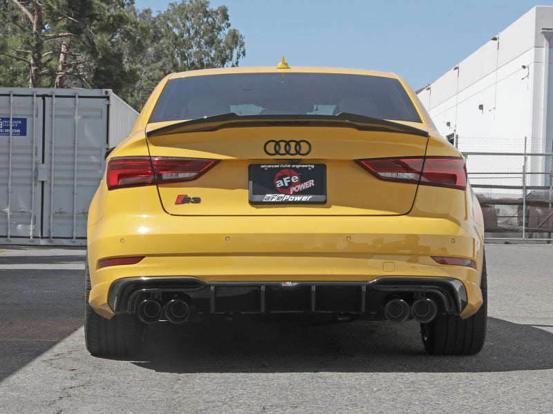 aFe MACHForce XP 3in-2.5in 304SS Exhaust Cat-Back 15-20 Audi S3 L4-2.0L (t) - Black Tips Secondary image