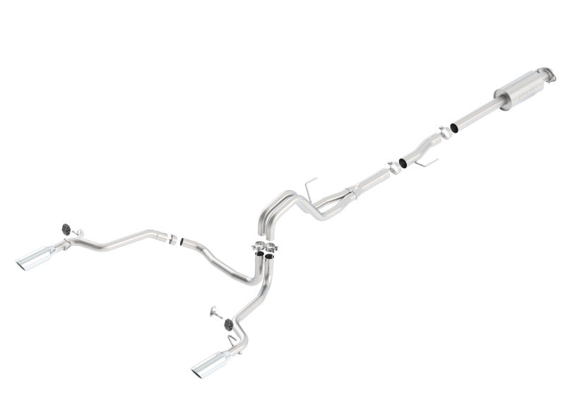 Borla 15-16 Ford F-150 3.5L EcoBoost Ext. Cab Std. Bed Catback Exhaust ATAK Single Split Rear Exit exhaust system