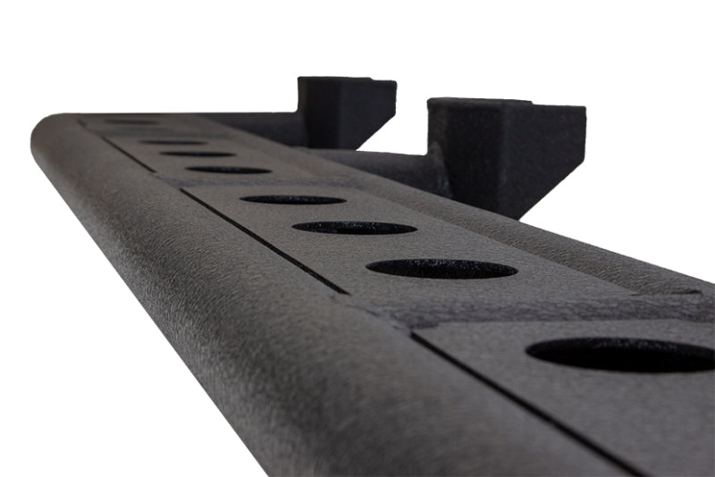Fishbone Offroad 2018+ Jeep Wrangler JL Step Slider 4 Door close-up on textured surface