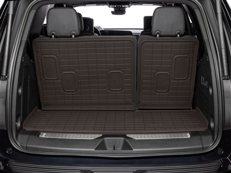 WeatherTech 21-26 Cadillac Escalade Behind 3rd Row Seating SeatBack Cargo Liners HP - Cocoa Secondary image