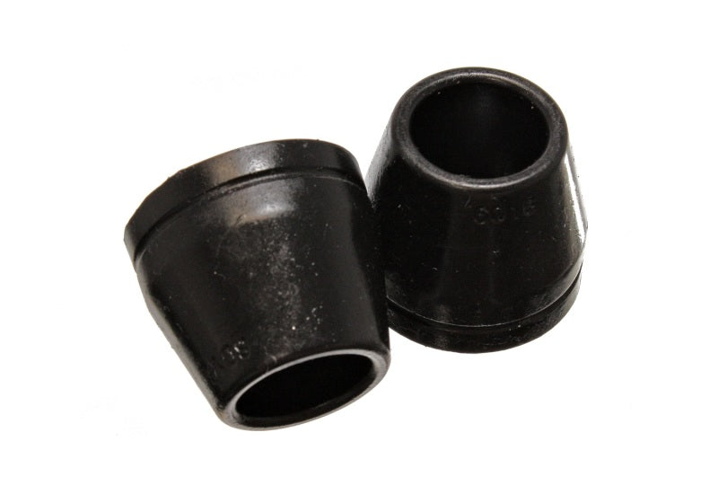 Energy Suspension 70-78 Nissan 240Z/260Z/280Z Black Front and Rear McPherson Strut Bump Stop Set Main image