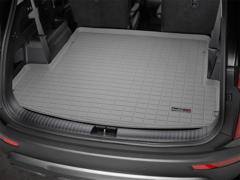 WeatherTech 2020+ Kia Telluride Cargo Liners - Grey Secondary image