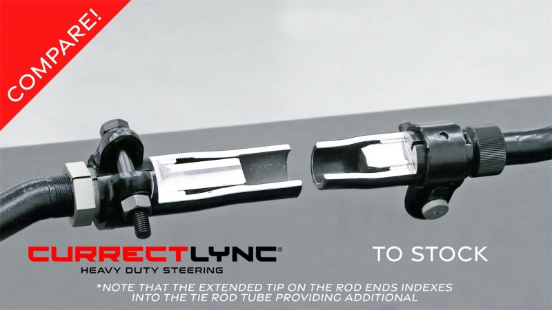 RockJock JK Currectlync Tie Rod 1.65in Dia. Tube Secondary image