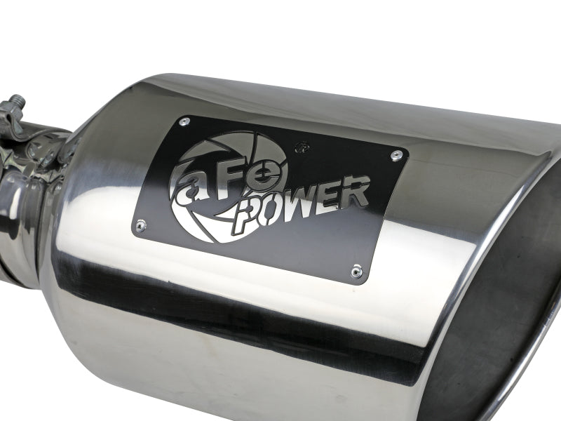aFe Power MACH Force-Xp 304 Stainless Steel Clamp-on Exhaust Tip - Polished Secondary image