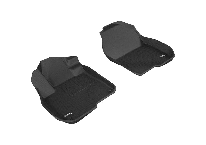 3D MAXpider 2017-2020 Honda CR-V Kagu 1st Row Floormat - Black Main image