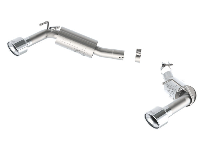 Borla 14-15 Camaro SS 6.2L V8 RWD Single Split Rr Exit ATAK Exhaust rear section only
