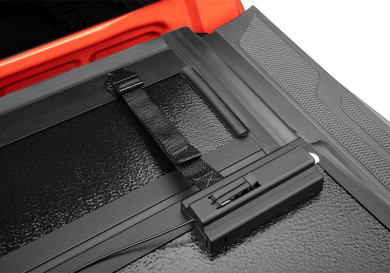 BAK 2024 Toyota Tacoma 5ft Bed BAKFlip G2 latch system detail