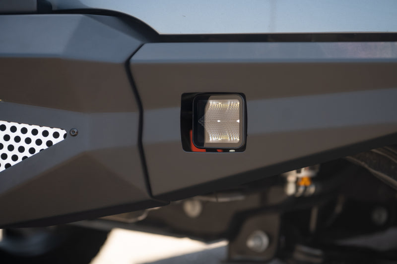 DV8 Offroad 3in Cube LED Light 40W Pod Light 5W LED on vehicle