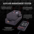 Air Lift ALP4 Air Management 1/4in Airline (No Tank/Compressor) for offroad performance upgrades