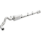 MagnaFlow CatBack 17-18 Ford F-250/F-350 6.2L Stainless Steel Exhaust w/ Single Side Exit for offroad performance upgrades.