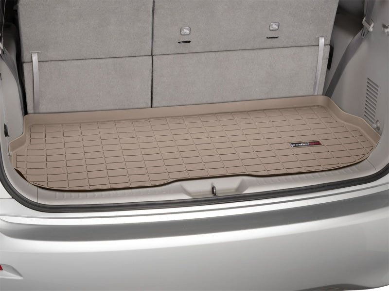 WeatherTech 11-16 Nissan Quest Cargo Liners - Tan (Behind Third Row) Secondary image